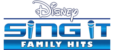 Disney Sing It: Family Hits title screen for Wii